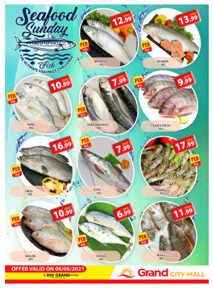 Seafood Sunday - Grand City Mall