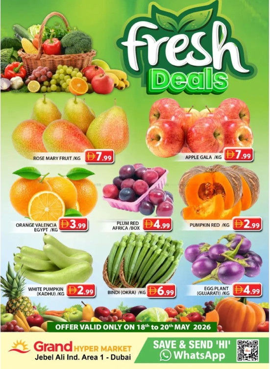 Fresh Deals - Grand Hypermarket Jebel Ali