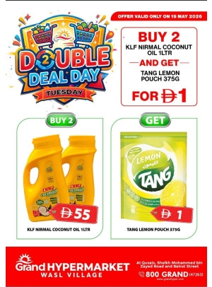 Double Deal Day - Grand Hyper Wasl Village