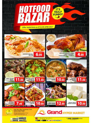 Hot Food Bazar - Grand Hypermarket Jebel Ali