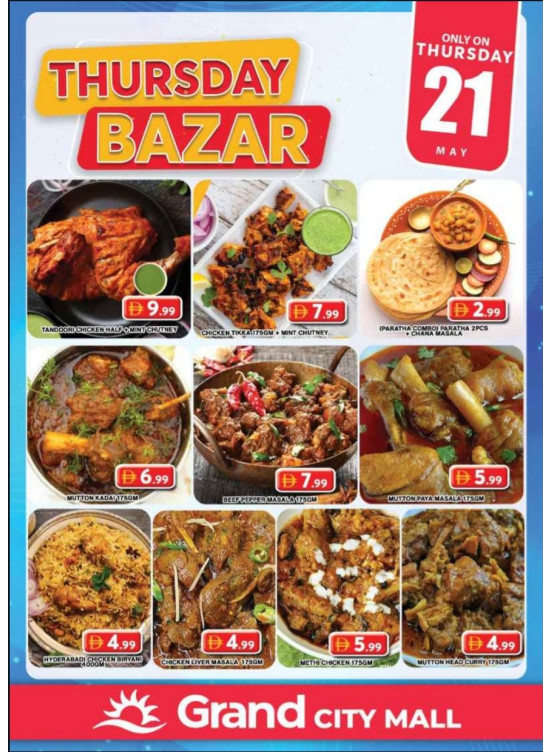 Thursday Bazar - Grand City Mall
