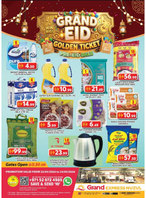 Weekend Deals - Grand Express Nuzul