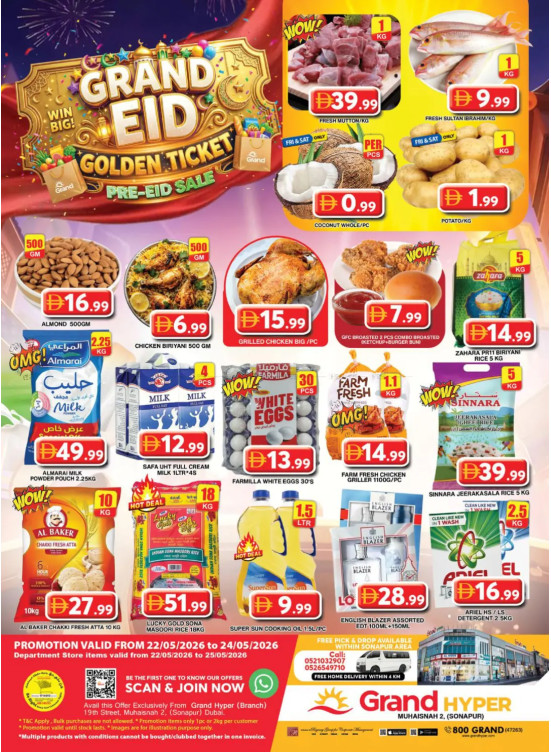 Weekend Deals - Grand Hyper Muhaisnah
