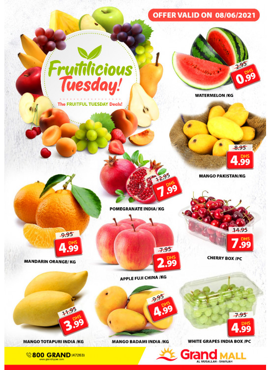 Fruitilicious Tuesday - Grand Mall Sharjah