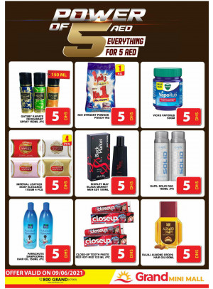 Power Of 5 AED - Grand Mini Mall