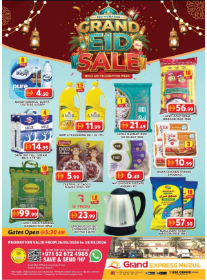 Grand Eid Sale - Grand Express Nuzul