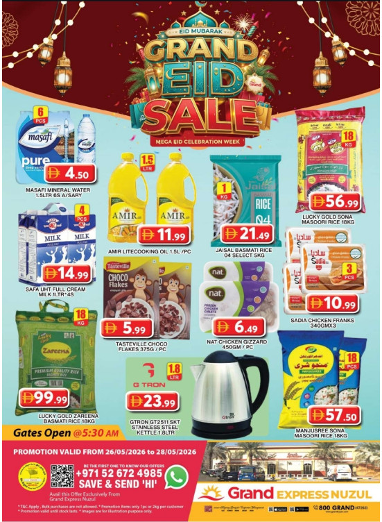Grand Eid Sale - Grand Express Nuzul