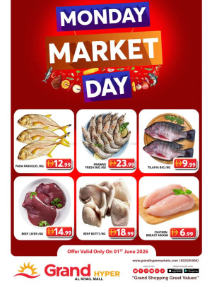 Monday Market Day - Grand Hyper Al Khail Mall