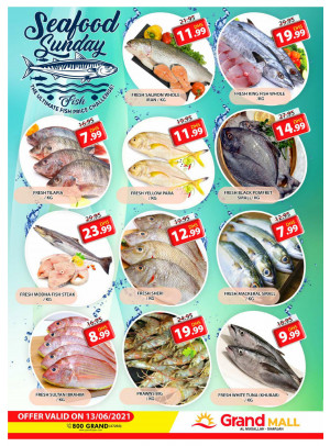Seafood Sunday - Grand Mall Sharjah