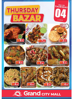 Thursday Bazar - Grand City Mall