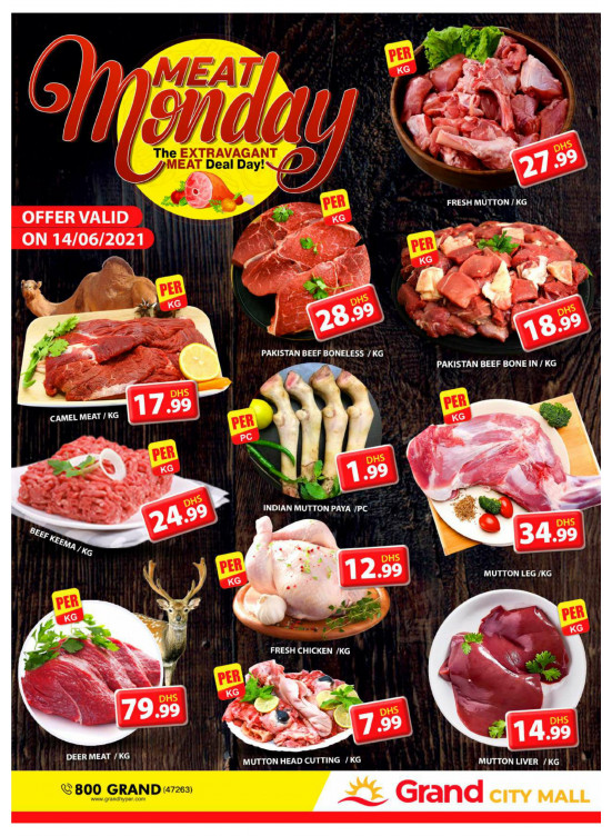 Meat Monday - Grand City Mall