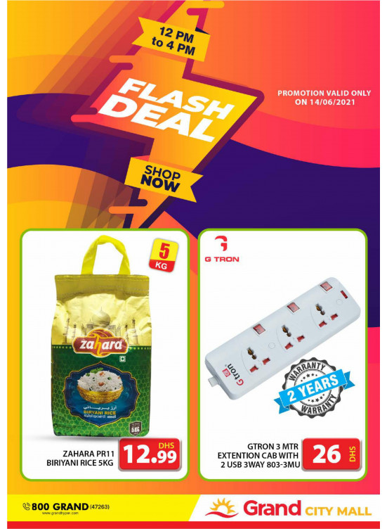 Flash Deal - Grand City Mall