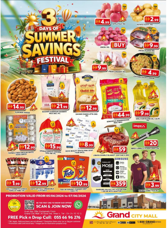 Weekend Deals - Grand City Mall