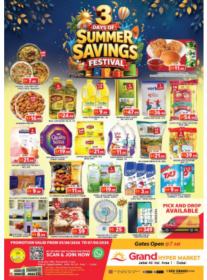 Weekend Deals - Grand Hypermarket Jebel Ali