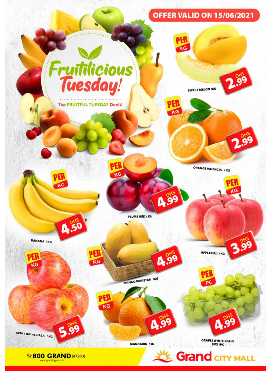 Fruitilicious Tuesday - Grand City Mall