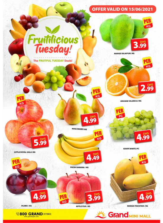 Fruitilicious Tuesday - Grand Mini Mall