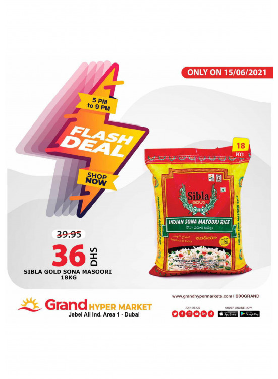 Flash Deal - Grand Hypermarket Jebel Ali