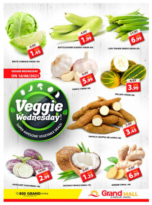 Veggie Wednesday - Grand Mall Sharjah