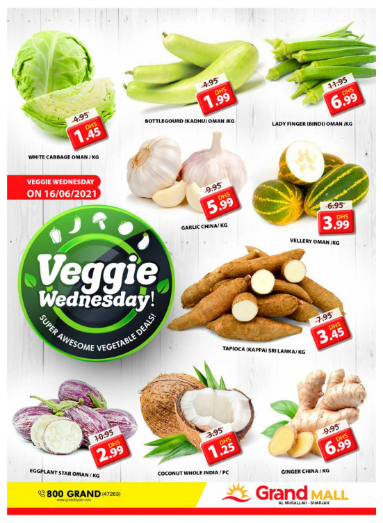 Veggie Wednesday - Grand Mall Sharjah