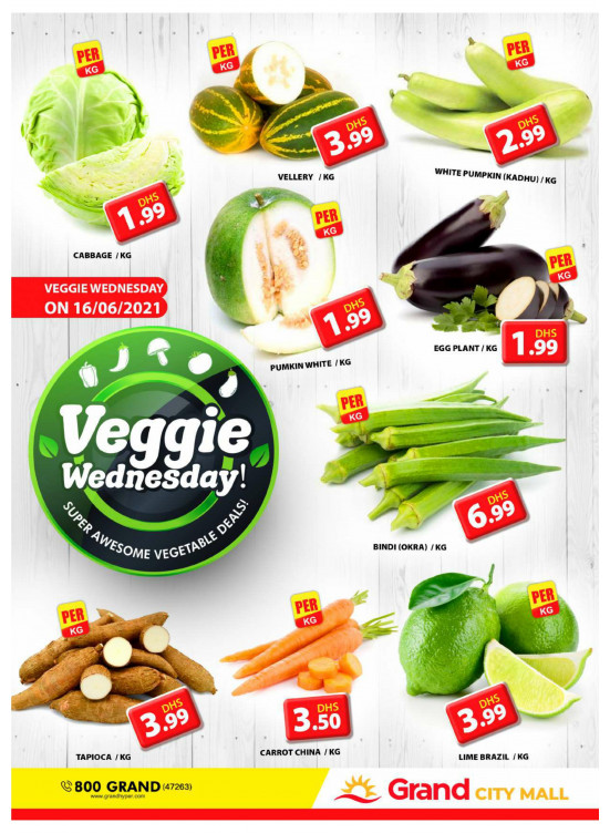 Veggie Wednesday - Grand City Mall