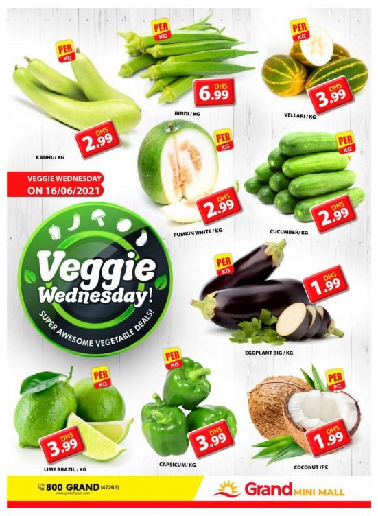 Veggie Wednesday - Grand Mini Mall