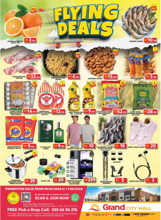 Midweek Deals - Grand City Mall