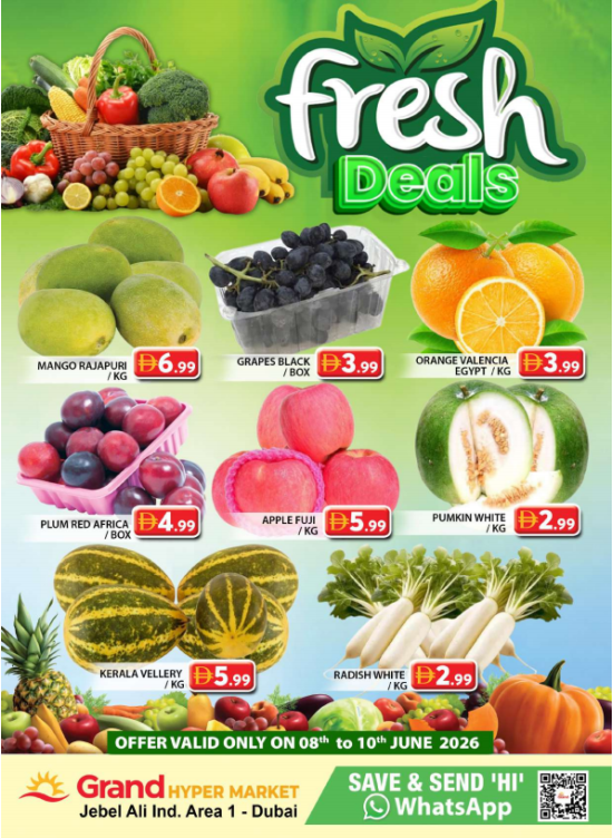 Fresh Deals - Grand Hypermarket Jebel Ali