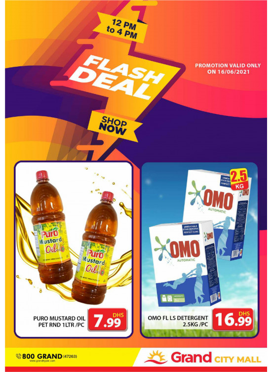 Flash Deal - Grand City Mall