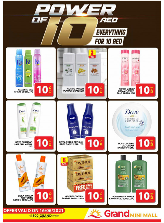 Power Of 10 AED - Grand Mini Mall