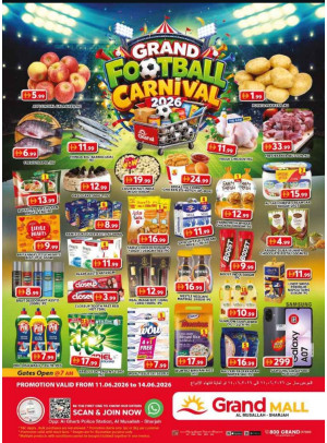 Weekend Deals - Grand Mall Sharjah