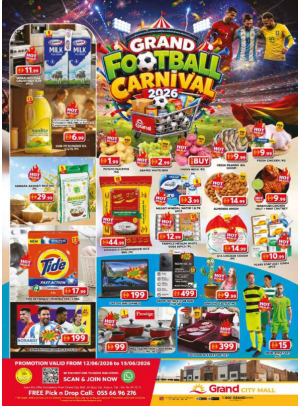 Weekend Deals - Grand City Mall