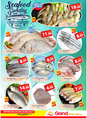 Seafood Sunday - Grand Mini Mall