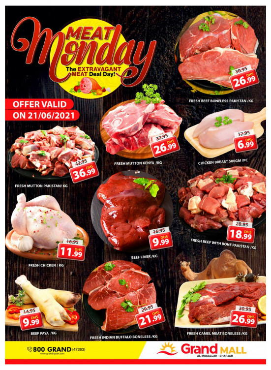 Meat Monday - Grand Mall Sharjah