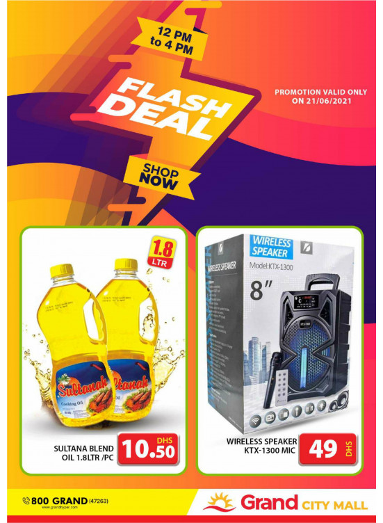 Flash Deal - Grand City Mall