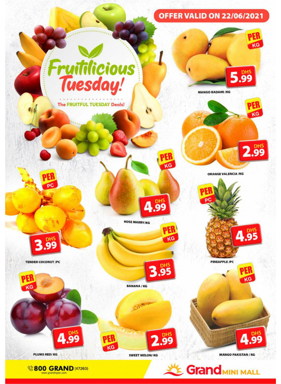Fruitilicious Tuesday - Grand Mini Mall
