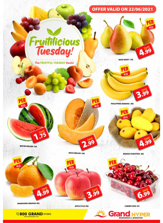 Fruitilicious Tuesday - Grand Hyper Muhaisnah