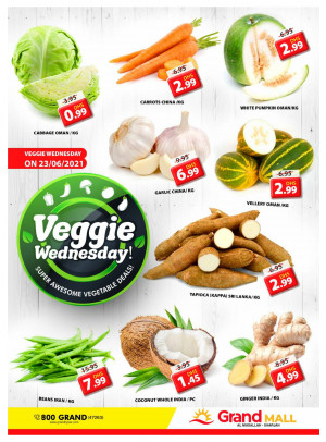 Veggie Wednesday - Grand Mall Sharjah