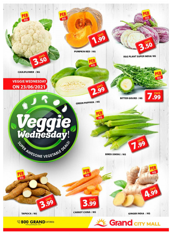 Veggie Wednesday - Grand City Mall