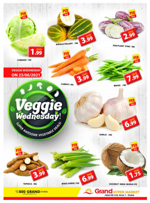 Veggie Wednesday - Grand Hypermarket Jebel Ali