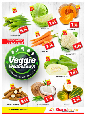 Veggie Wednesday - Grand Hyper Muhaisnah