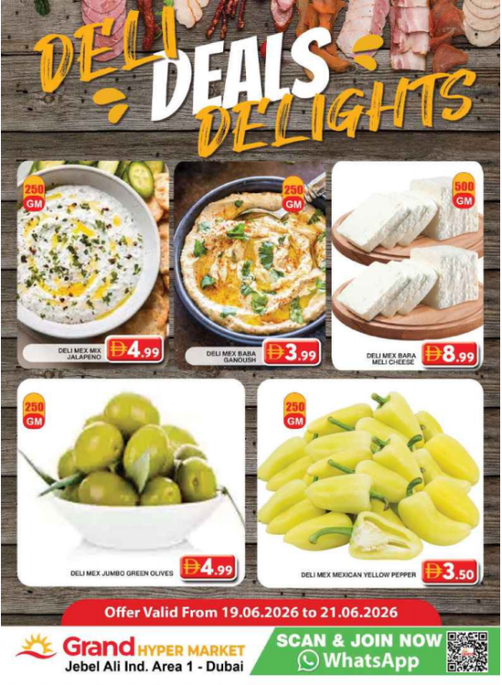 Deli Deals Delights - Grand Hypermarket Jebel Ali
