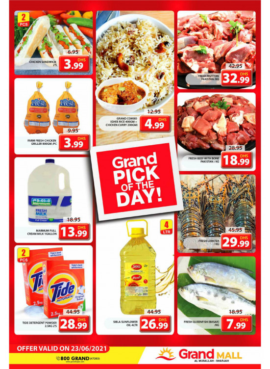 Pick of The Day - Grand Mall Sharjah