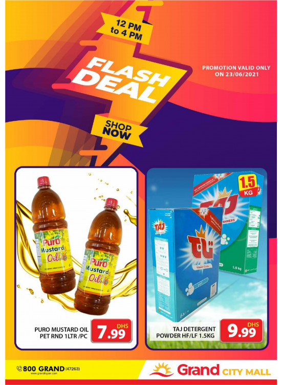 Flash Deal - Grand City Mall
