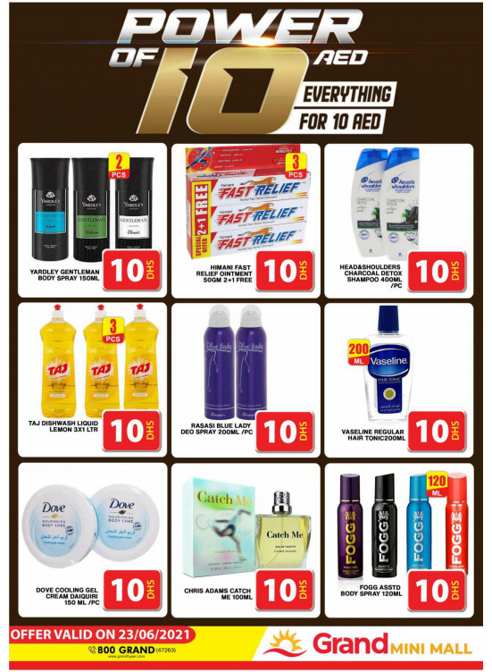 Power Of 10 AED - Grand Mini Mall