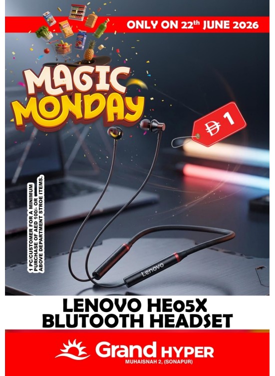 Magic Monday - Grand Hyper Muhaisnah