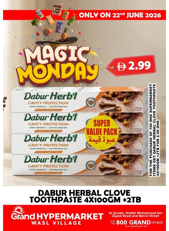 Magic Monday - Grand Hyper Wasl Village