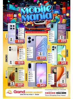 Mobile Mania - Grand Hypermarket Jebel Ali