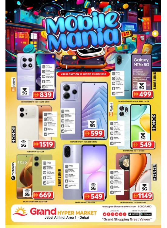 Mobile Mania - Grand Hypermarket Jebel Ali