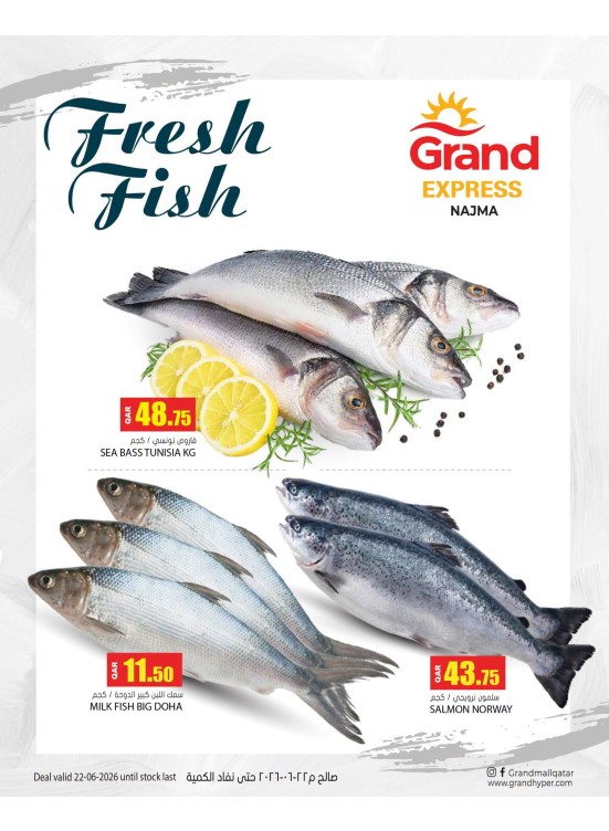 Fresh Fish Deals - Najma