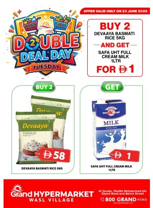 Double Deal Day - Grand Hyper Wasl Village